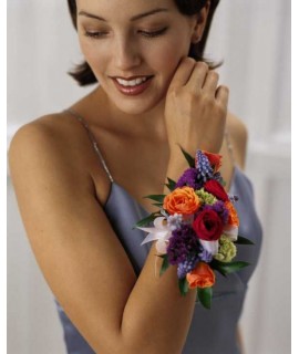 The Garden Splendor Wrist Corsage The Garden Splendor Wrist Corsage